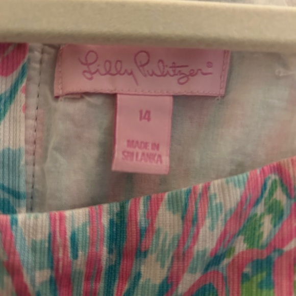 EUC HTF Lilly Pulitzer shift in “Oh Shello” ORIGINAL COLORWAY sz 14 - Picture 4 of 4
